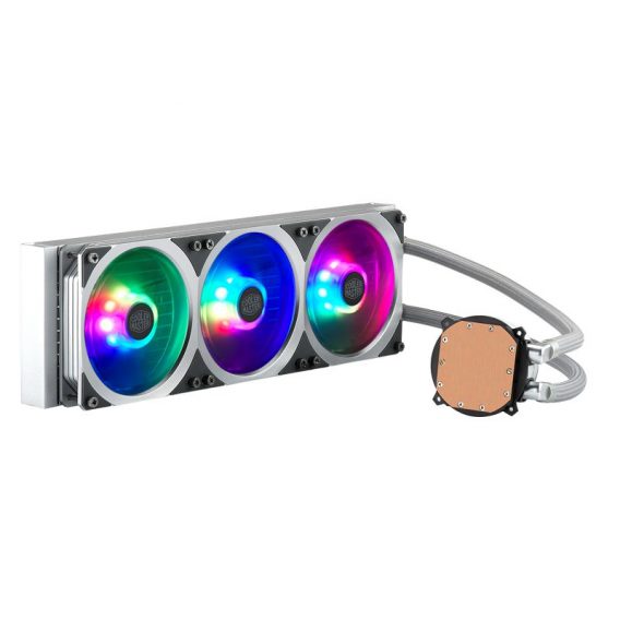 Tản nhiệt nước Cooler Master MasterLiquid ML360P Silver Edition ARGB - Hàng Chính Hãng