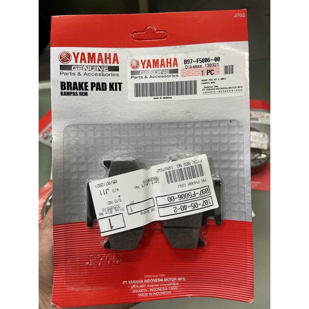 Má phanh đĩa,  Bố thắng sau Xe R15v3 - MT15 - FZ155 - TFX chính hãng Yamaha