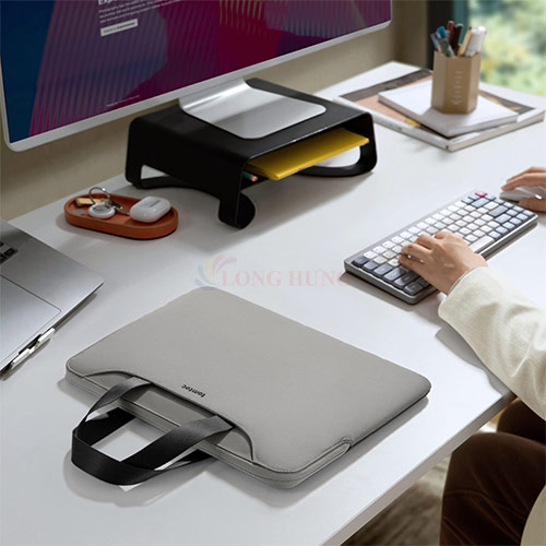 Túi xách chống sốc Tomtoc TheHer-A21 Laptop Handbag dành cho Macbook Pro/Air 13/14 inch A21C1 - Hàng chính hãng