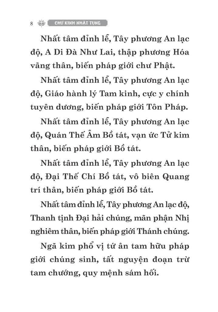 Chư Kinh Nhật Tụng
