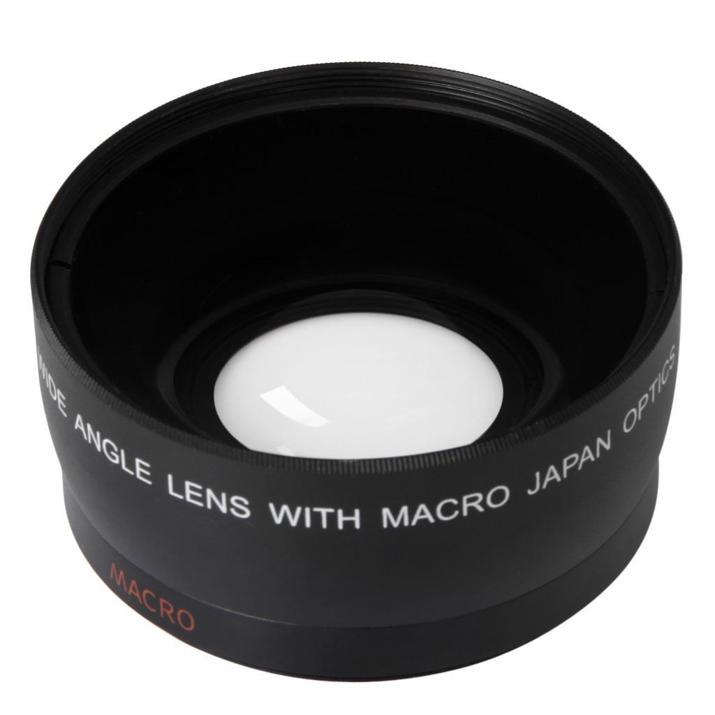 52mm 0.45X Wide Angle &  Lens for    DSLR DC Camera 18-55