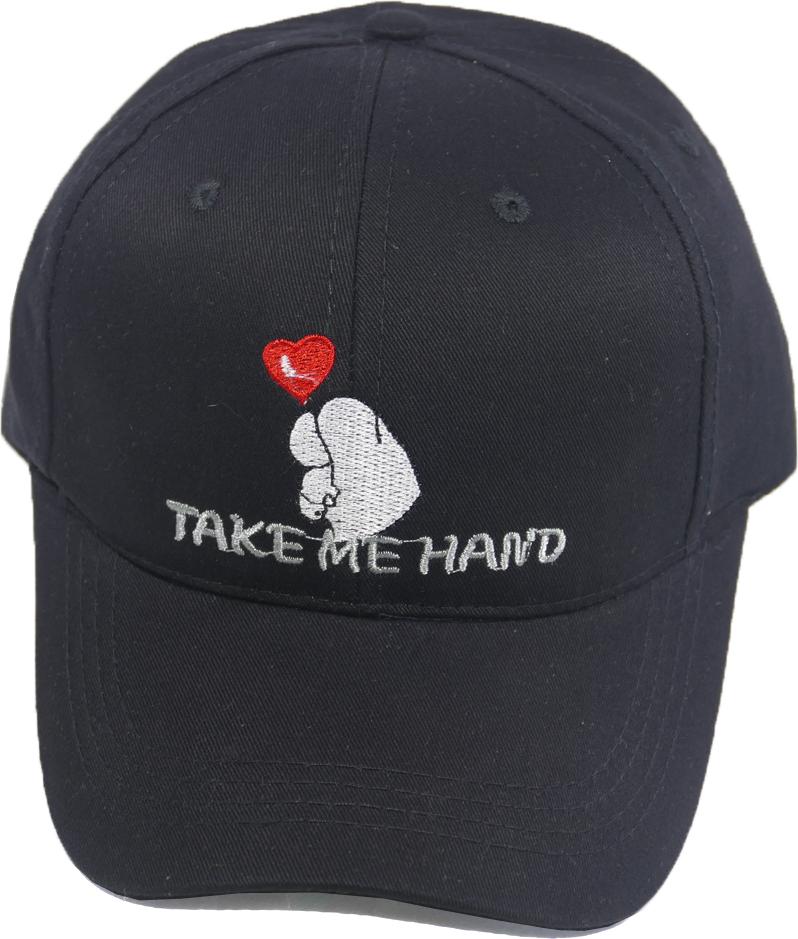 Nón kết nam nữ thêu bàn tay thả tim Take Me Hand phong cách thời trang xu hướng mới, khóa gài cứng cáp