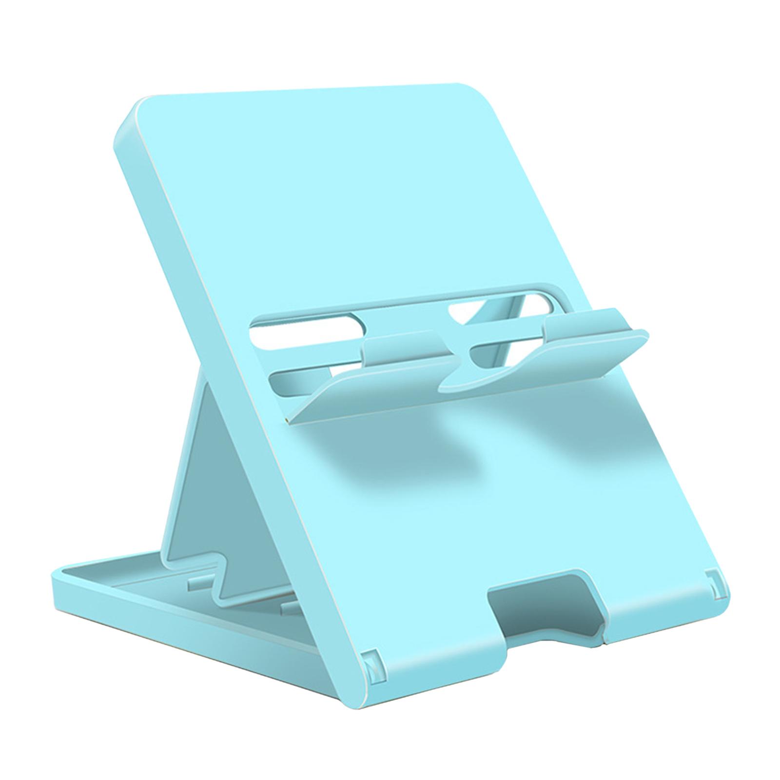 Foldable Console Holder Stand Charging Dock Station Display Multi-Angle Adjustable Accessories for Switch Lite for Animal Crossing Tablet Desktop
