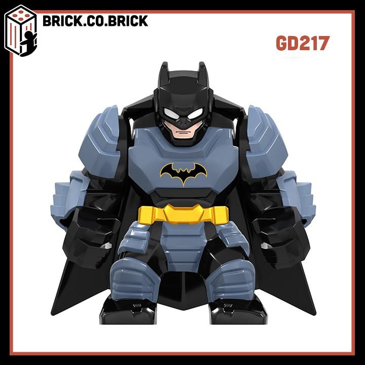 Đồ Chơi Lắp Ráp minifig Nhân Vật Người Dơi Super Heroes DC Comics Xanh lá và Xám GD201-GD216