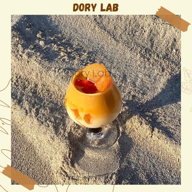 Nến Thơm Handmade Ly Trà Sữa Thạch Jelly nhiều màu sắc - Dory Lab