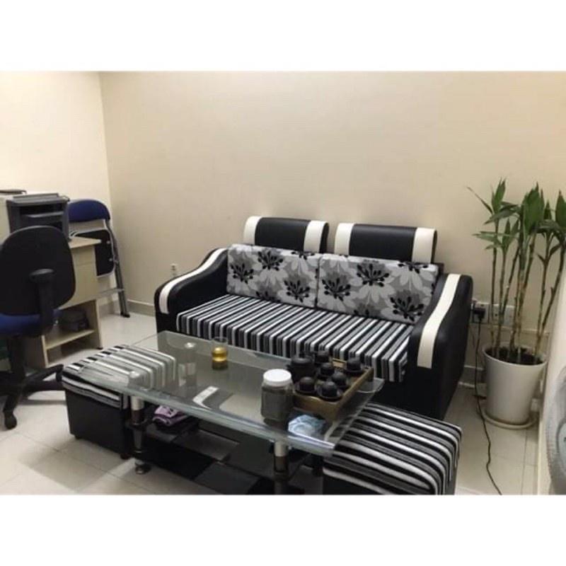 Bộ sofa mini kèm  bàn kính