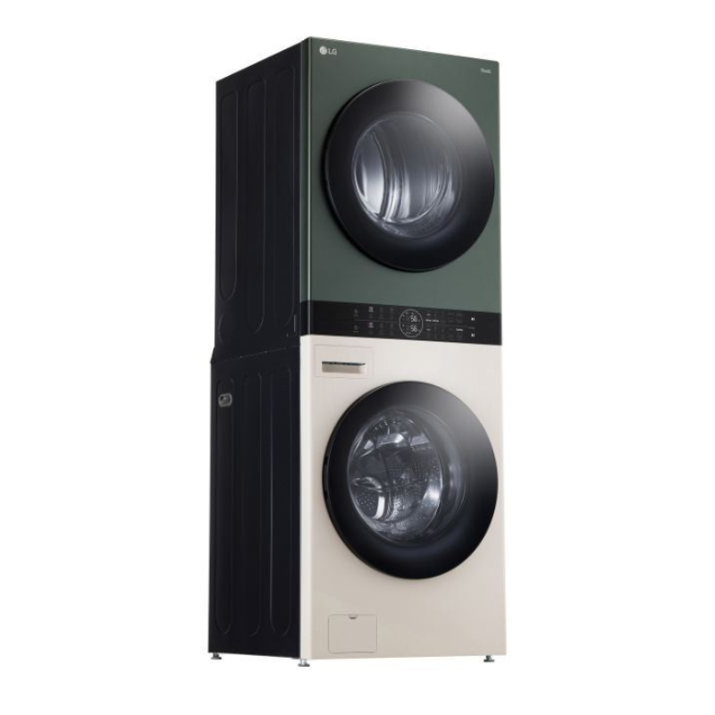 Tháp giặt sấy LG 14kg sấy 10 kg WT1410NHEG - Hàng Chính Hãng - Mới 100%