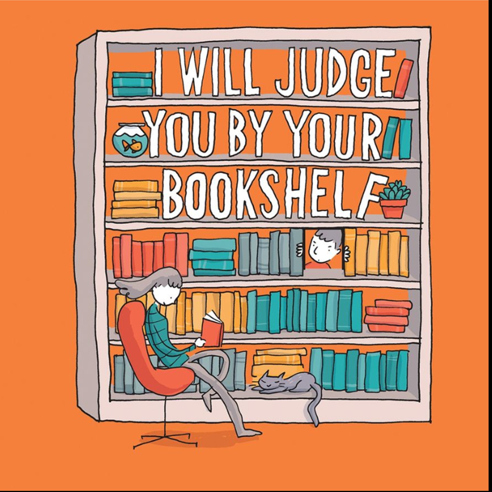 Trông Sách Đoán Người - I Will Judge You By Your Bookshelf (Comic Màu)