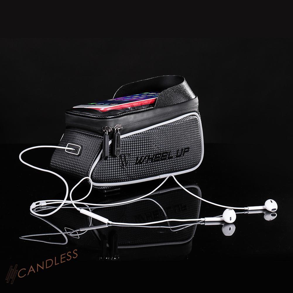 Túi Đựng Điện Thoại Chống Nước Gắn Khung Trước Xe Đạp Wheel Up Mtb