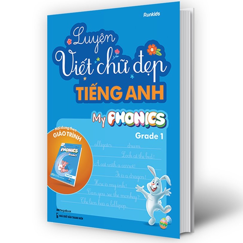 Luyện Viết Chữ Đẹp Tiếng Anh My Phonics Grade 1_MEGA