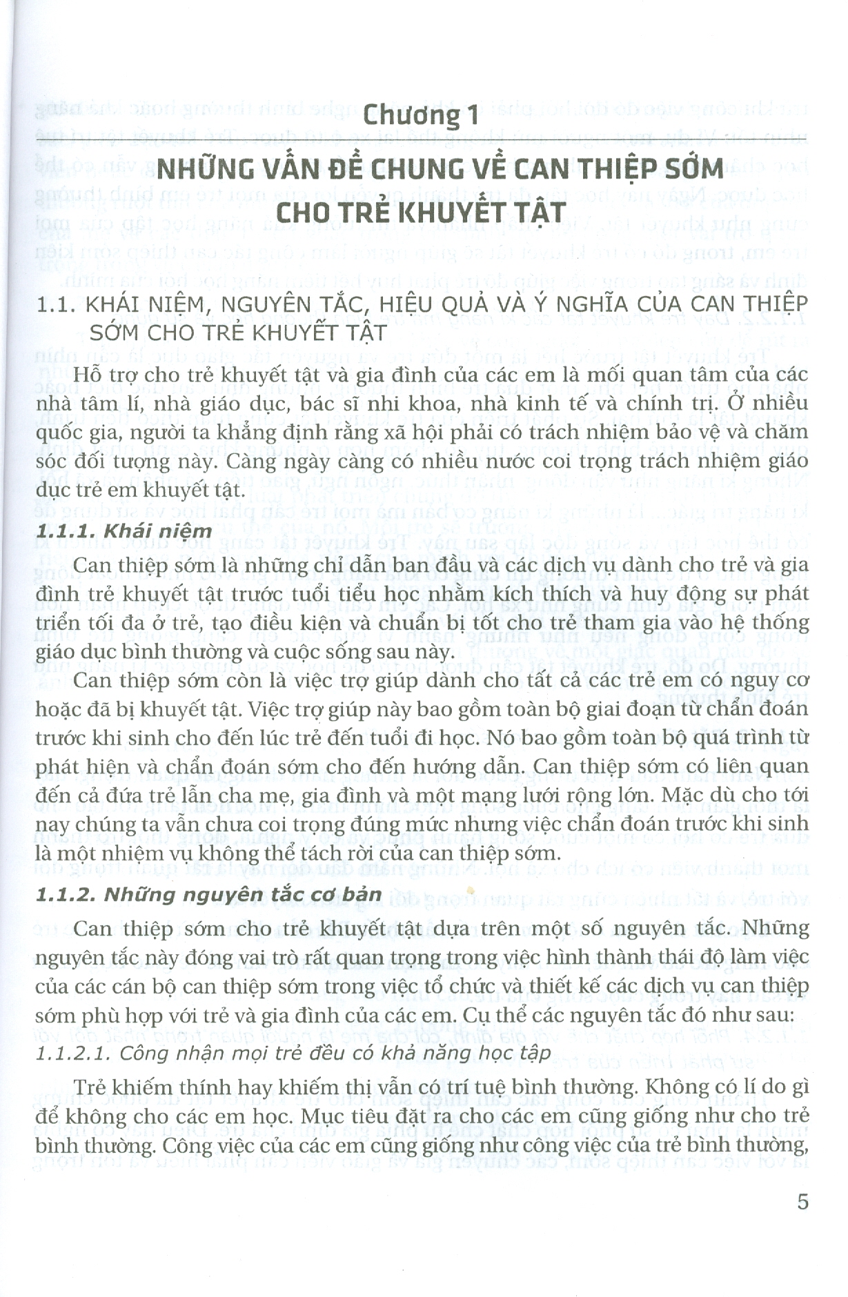Giáo Trình Can Thiệp Sớm Cho Trẻ Khuyết Tật