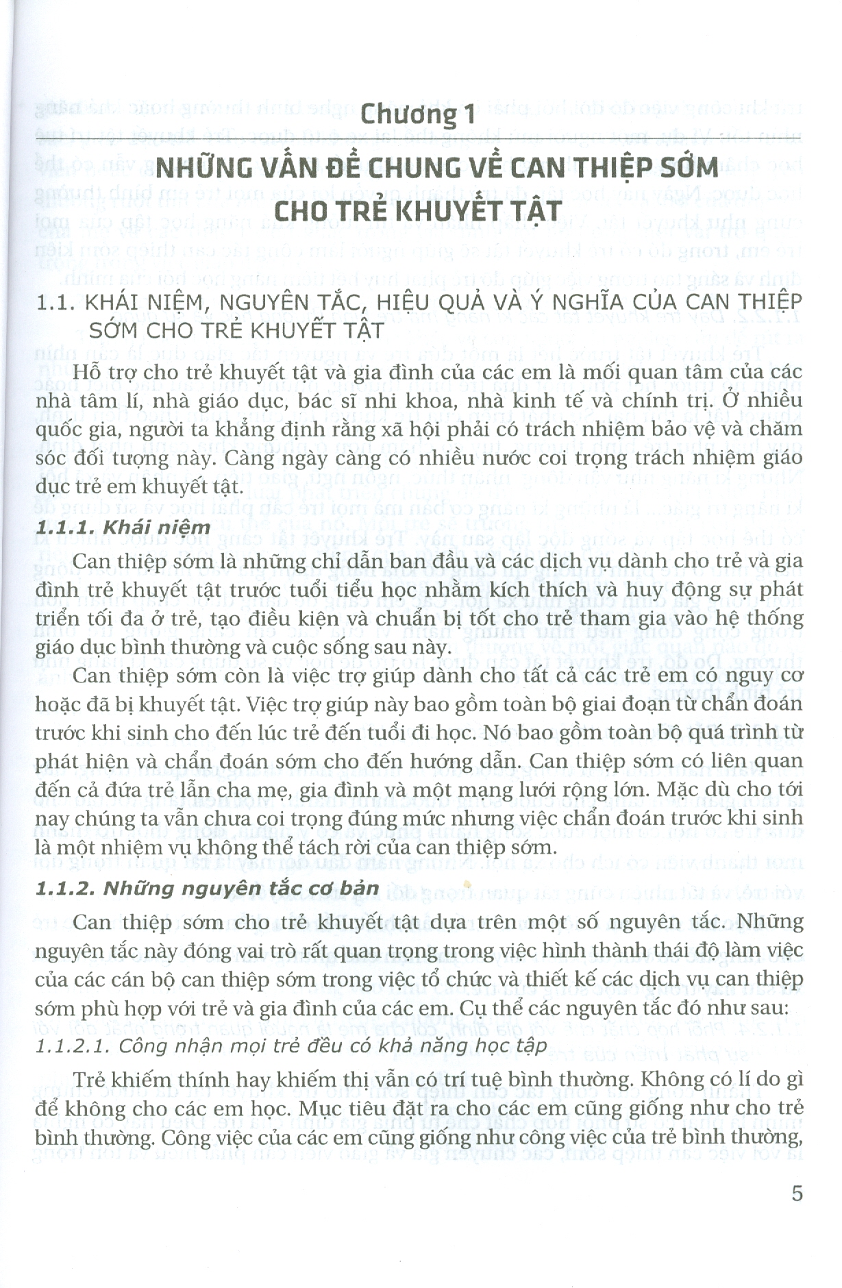 Giáo Trình Can Thiệp Sớm Cho Trẻ Khuyết Tật