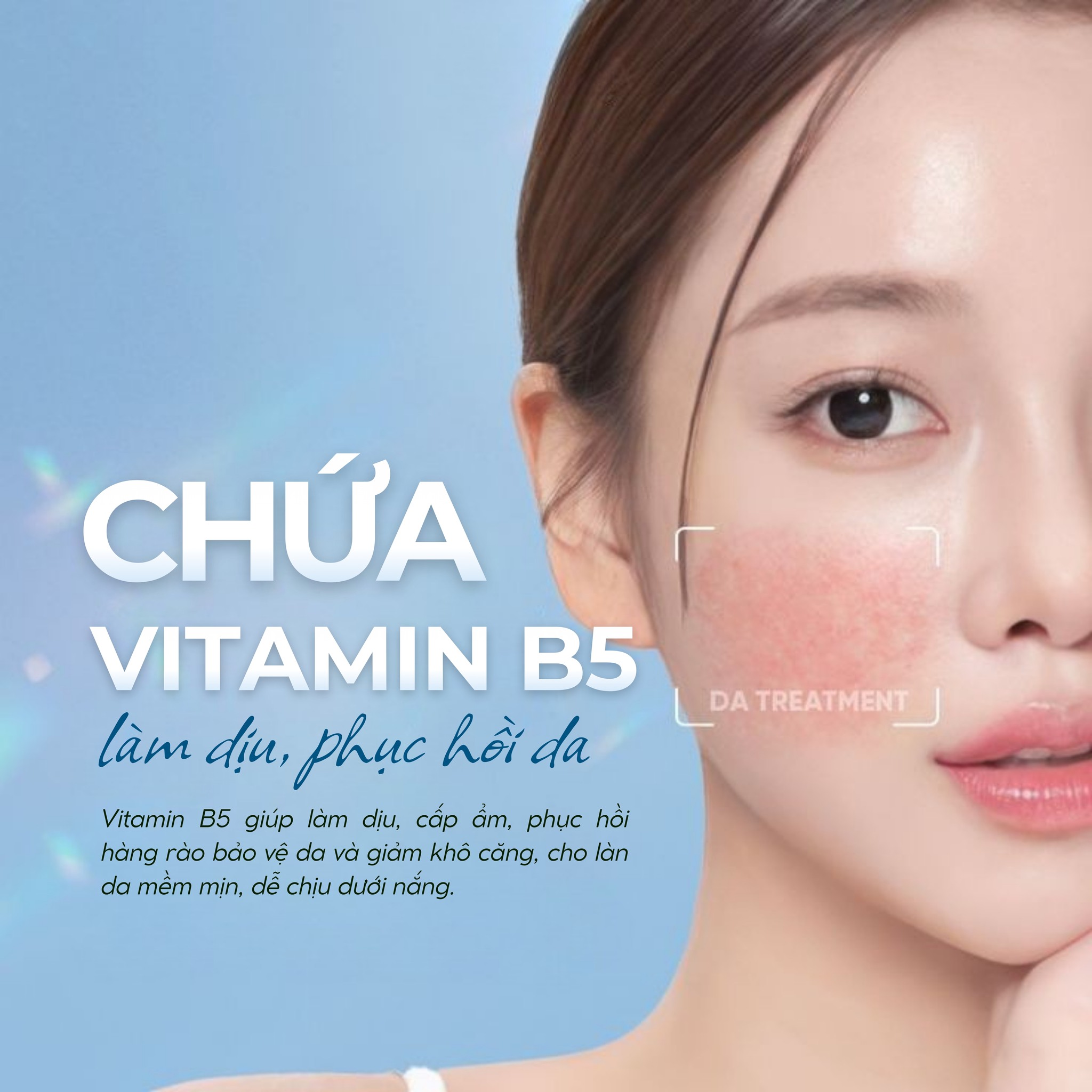 KEM CHỐNG NẮNG HÀN QUỐC PHỤC HỒI DA CAO CẤP - VITAMIN B5 DAILY SUN PROTECTION FACE CREAM 70ml