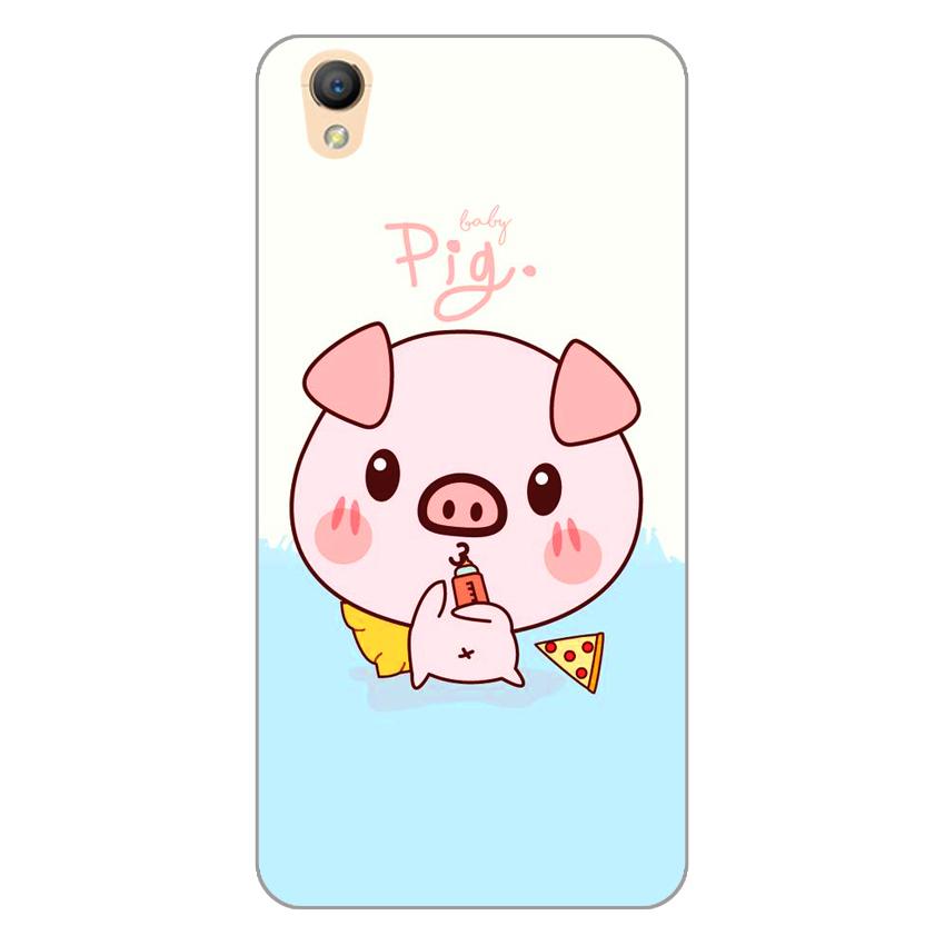Ốp lưng dẻo cho Oppo Neo 9  _Pig 03