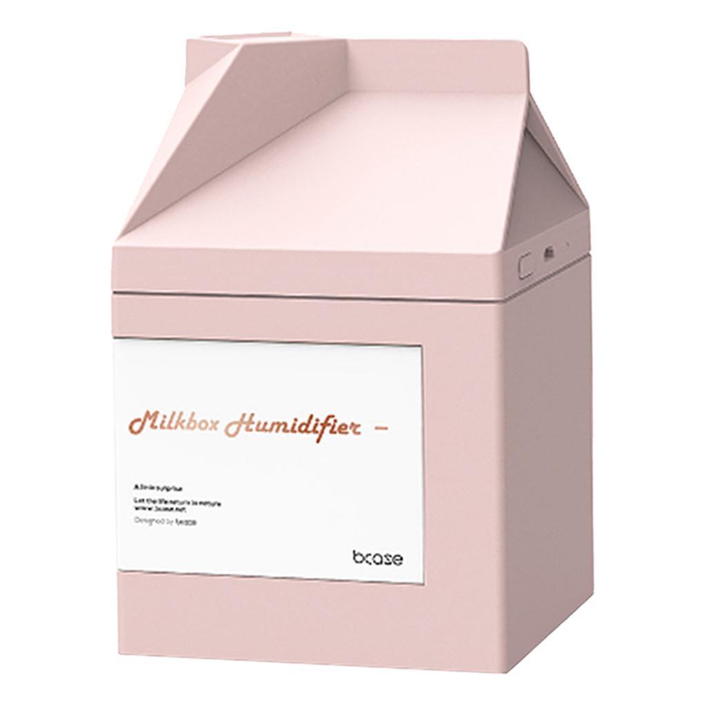 Creative Milk Box Mini Humidifier USB Quiet Office Desk Energy Saving