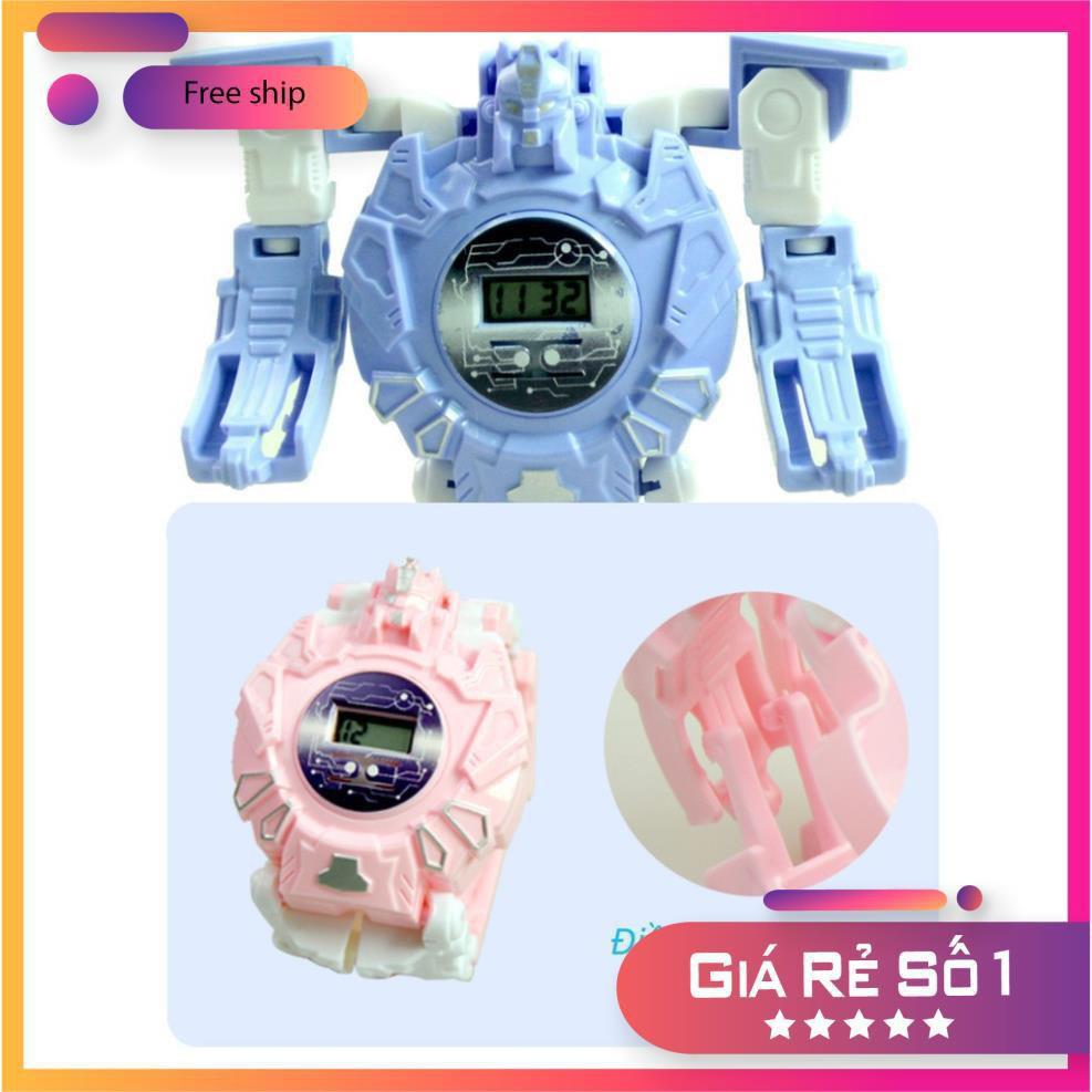 ️SIÊU RẺ️ Đồng Hồ 2in1 Biến Hình Robot _ Dành Cho Bé Trai và Bé Gái