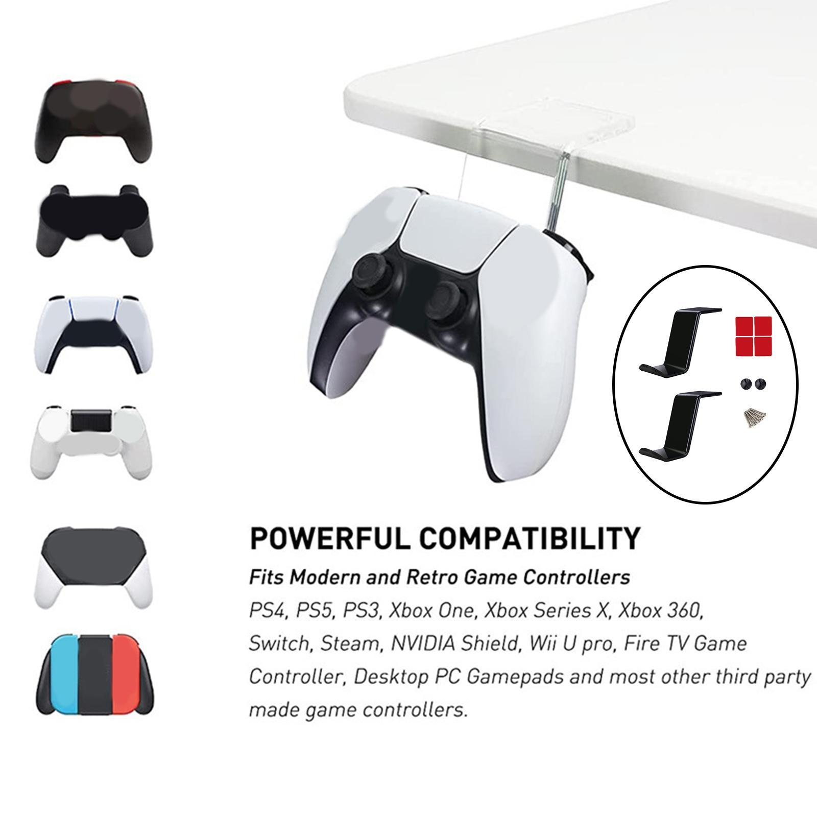 Acrylic 2 Pcs Controller Bracket Gamepad Holder for    Holder