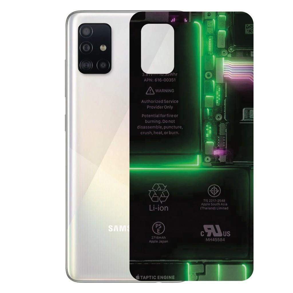 Miếng Dán Skin 3D dành cho mặt lưng điện thoại Samsung A71 / A51 /A31 / A21s tránh trầy xước, hình ảnh 3D sắt nét