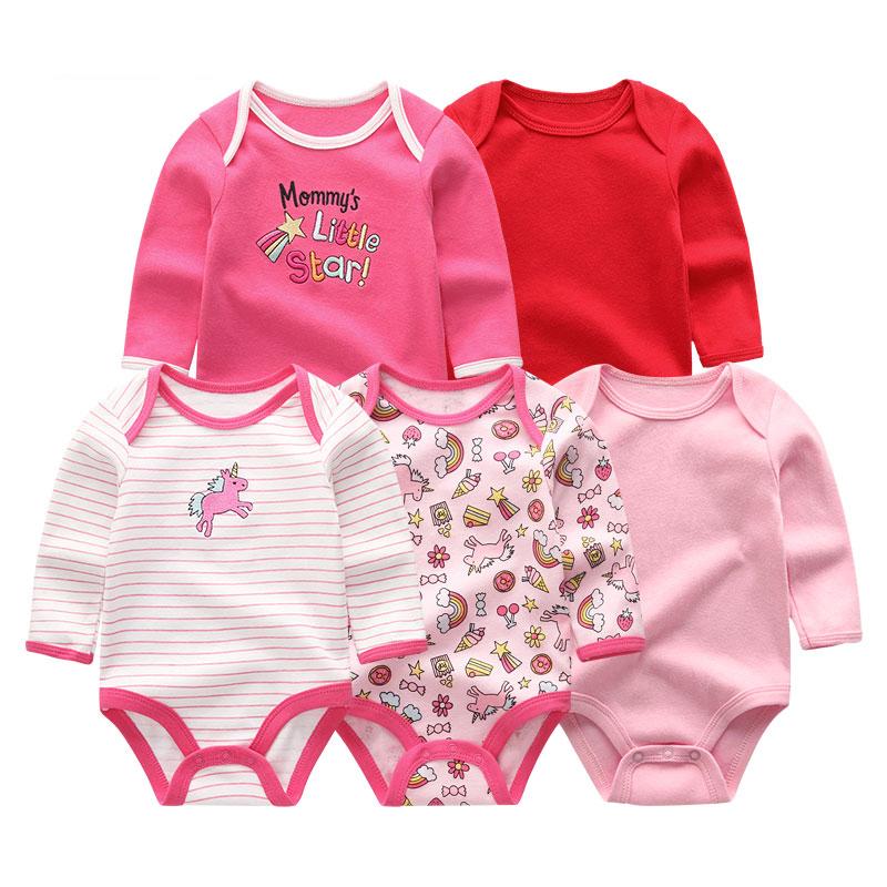Trẻ Sơ Sinh Gái Bộ Đồ Ngủ Bộ Bé Trai Ngủ Quần Áo Sơ Sinh Áo Liền Quần Dài Tay 100% Cotton Cho Bé Bodysuits Sleepsuit Trang Phục