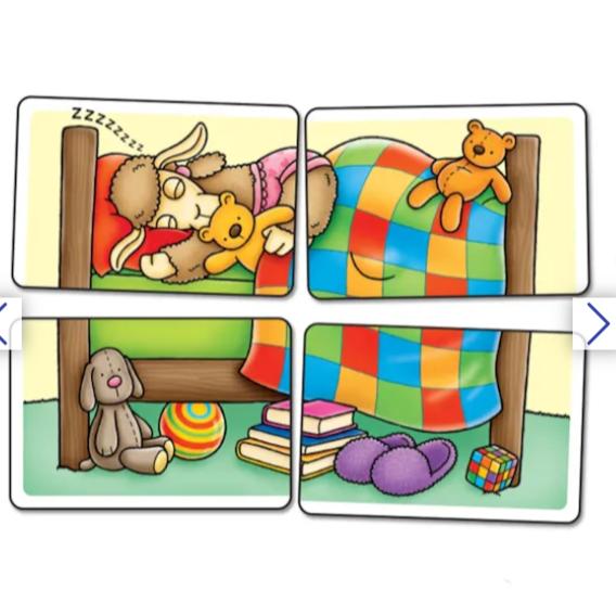 Trò chơi trí tuệ Llamas In Pyjama giúp trẻ phát triển kỹ năng quan sát và khả năng ghi nhớ