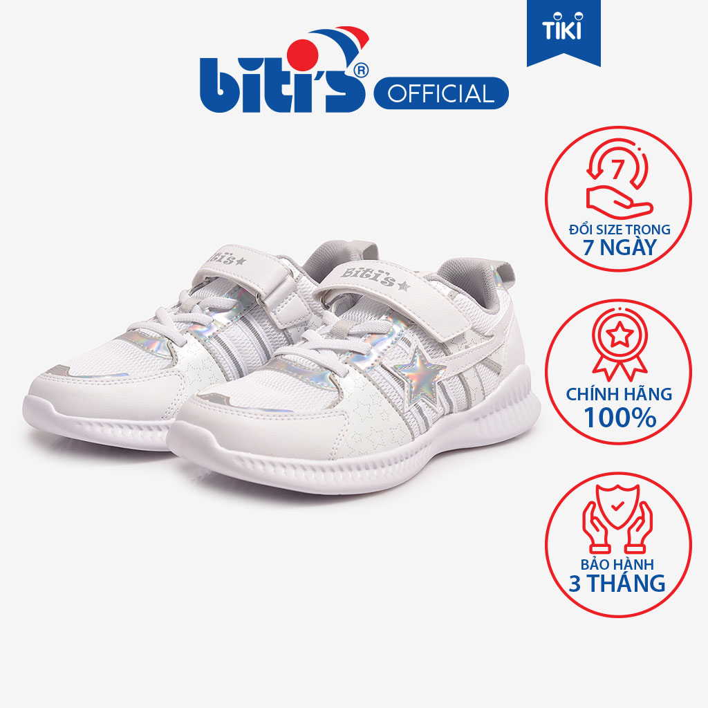 Giày Thể Thao Biti's Bé Gái DSG004900TRG (Trắng