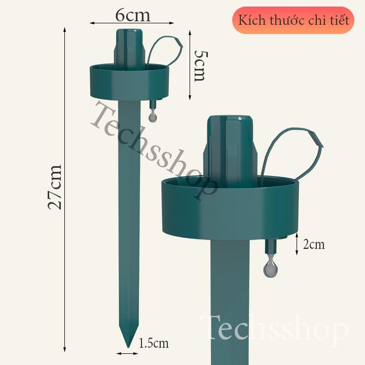 Dụng Cụ Tưới Nước Nhỏ Giọt Cho Chậu Cây Cảnh Khi Đi Du Lịch - Vòi Ghim Tưới Cây Tự Động Có Điều Chỉnh Nước - 2 Cái