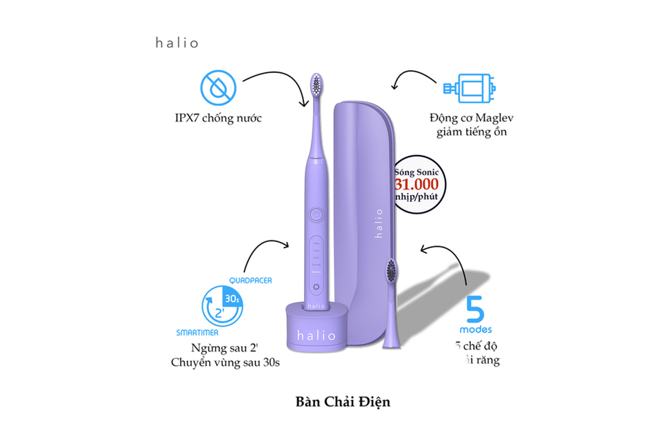 Chăm sóc toàn diện và Tạo kiểu tóc Let's Purple