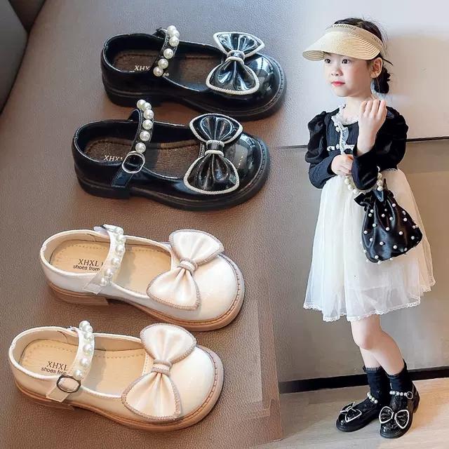 Giày búp bê đế mềm cho bé gái phong cách Hàn Quốc size 21-36 hàng Quảng Châu