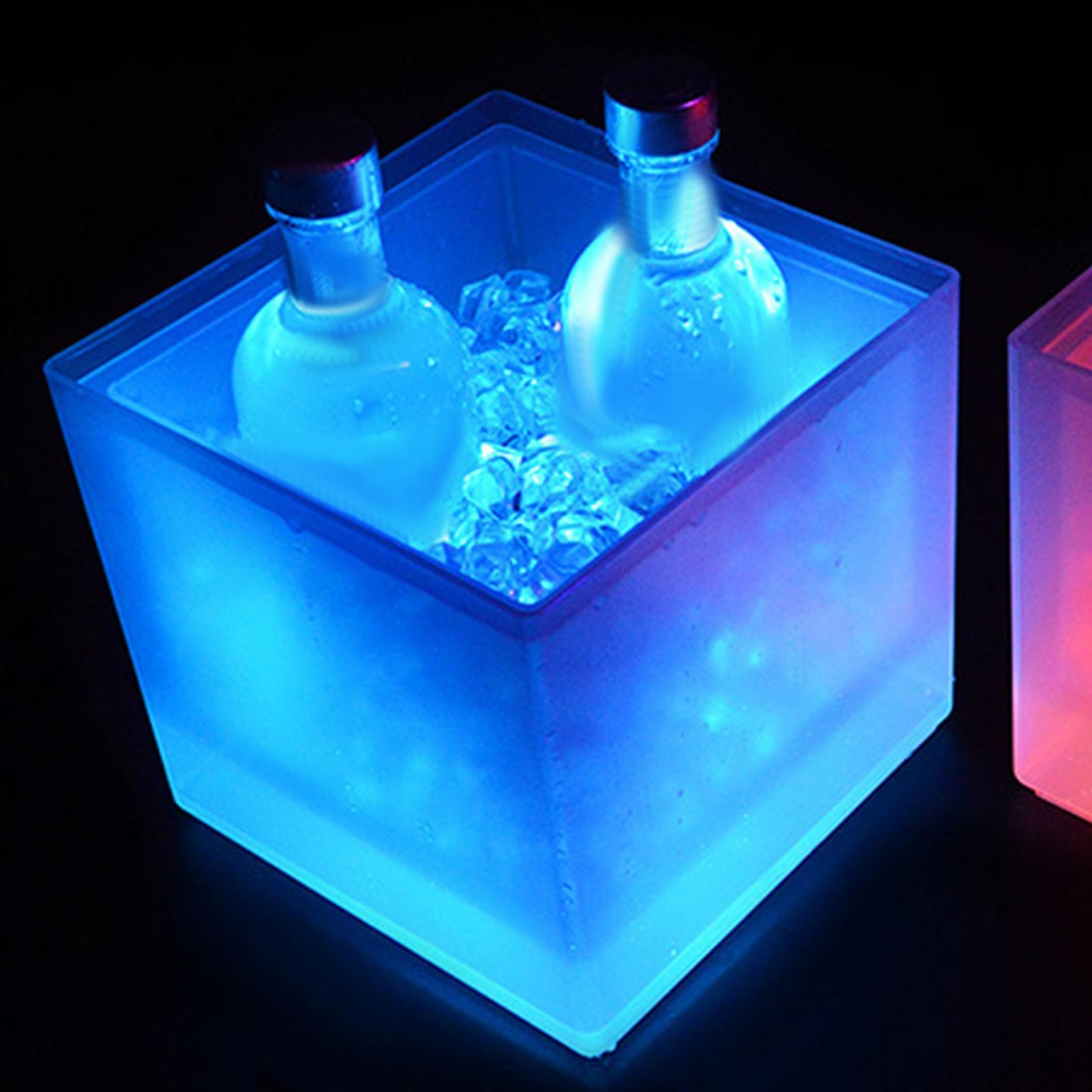 Double Layers Ice Bucket 3.5L Wine Drinks Beer Bucket for Club Bar Party