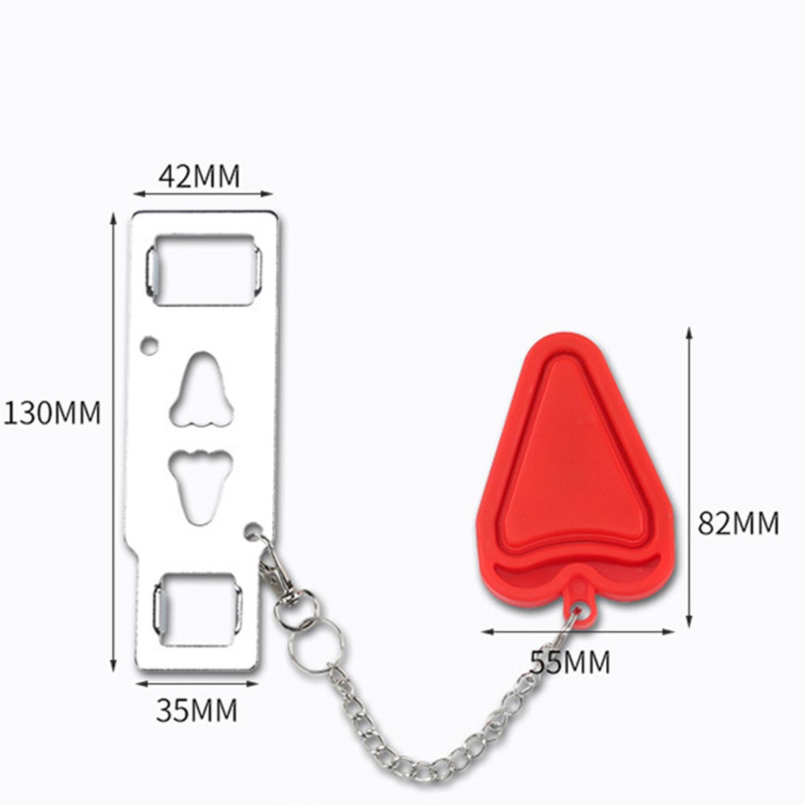 Anti- Security Portable Door Lock for Safety Personal No Drill Room