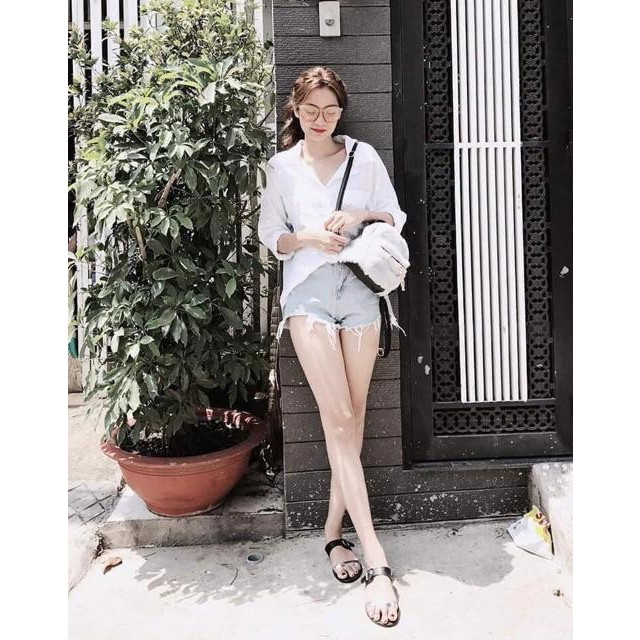 SƠ MI TRẮNG NỮ TÚI NGỰC