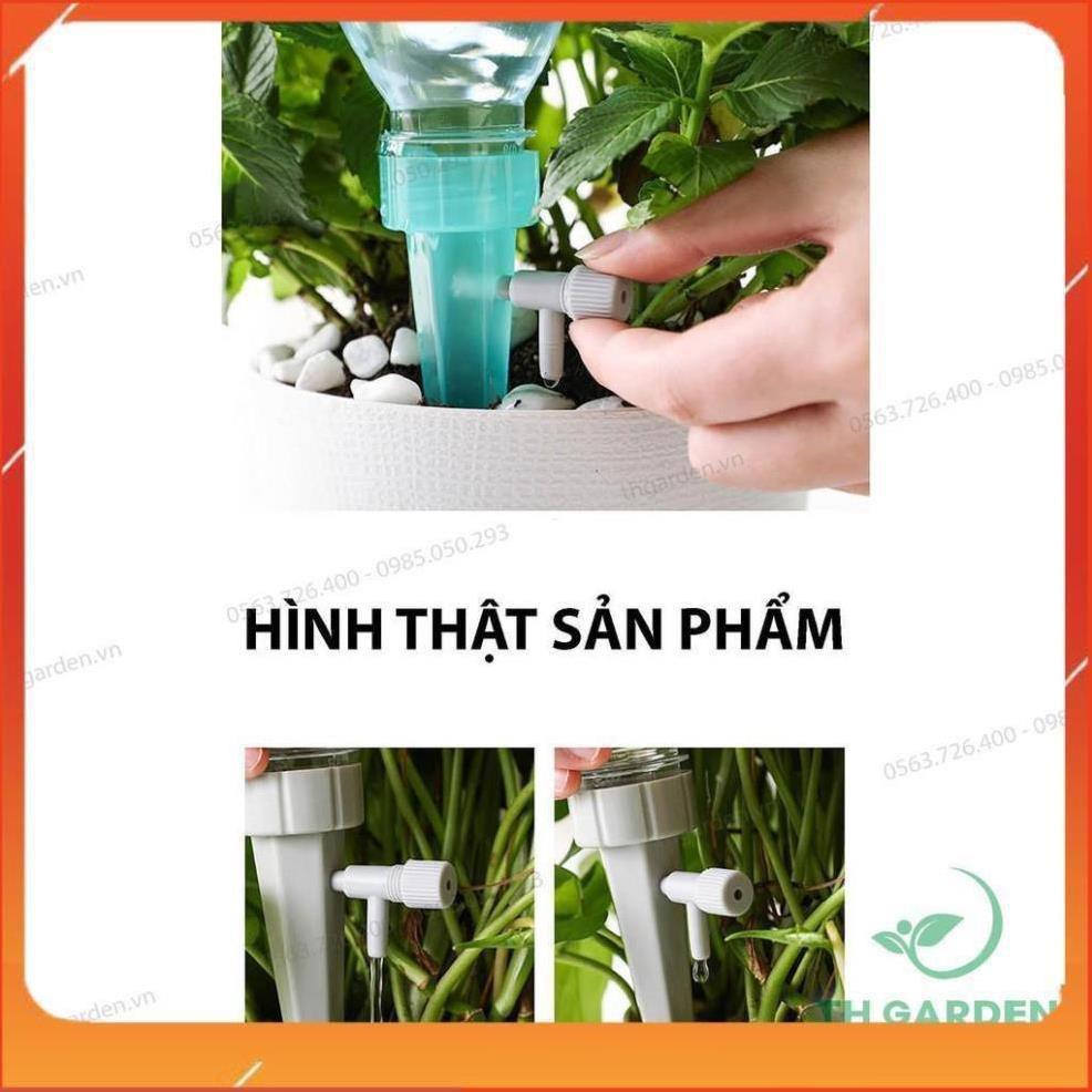12 VÒI TƯỚI NƯỚC NHỎ GIỌT CHẢY CHẬM TỰ ĐỘNG - Lắp vừa nhiều mẫu chai 208801-1