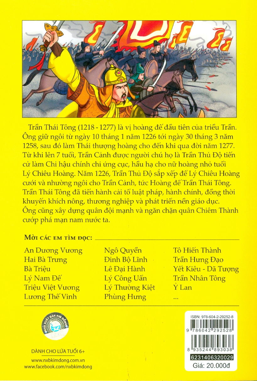 Tranh Truyện Lịch Sử Việt Nam - Trần Thái Tông