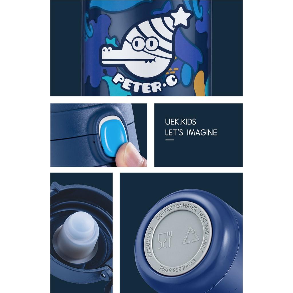 Bình Giữ Nhiệt Cho Bé Có Quai Đeo Vai 360ml