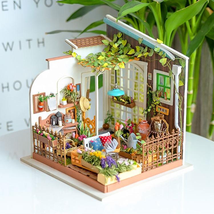 Mô hình nhà gỗ DIY Doll house Căn phòng thủy thủ  Lazadavn