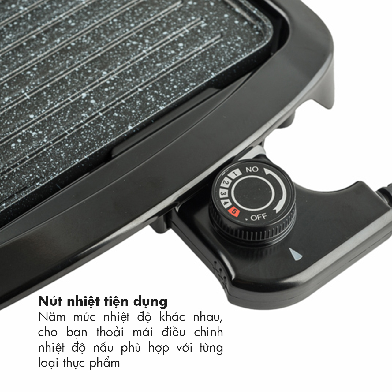 Bếp Nướng Điện Nagakawa NAG3101 (1650W) - Hàng Chính Hãng