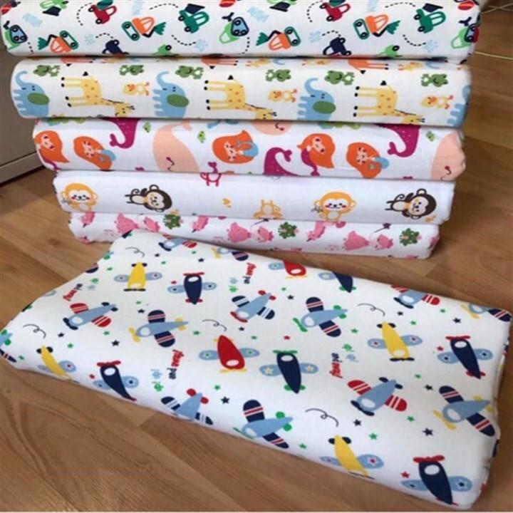 Gối chống méo đầu cho bé sơ sinh - gối cao su