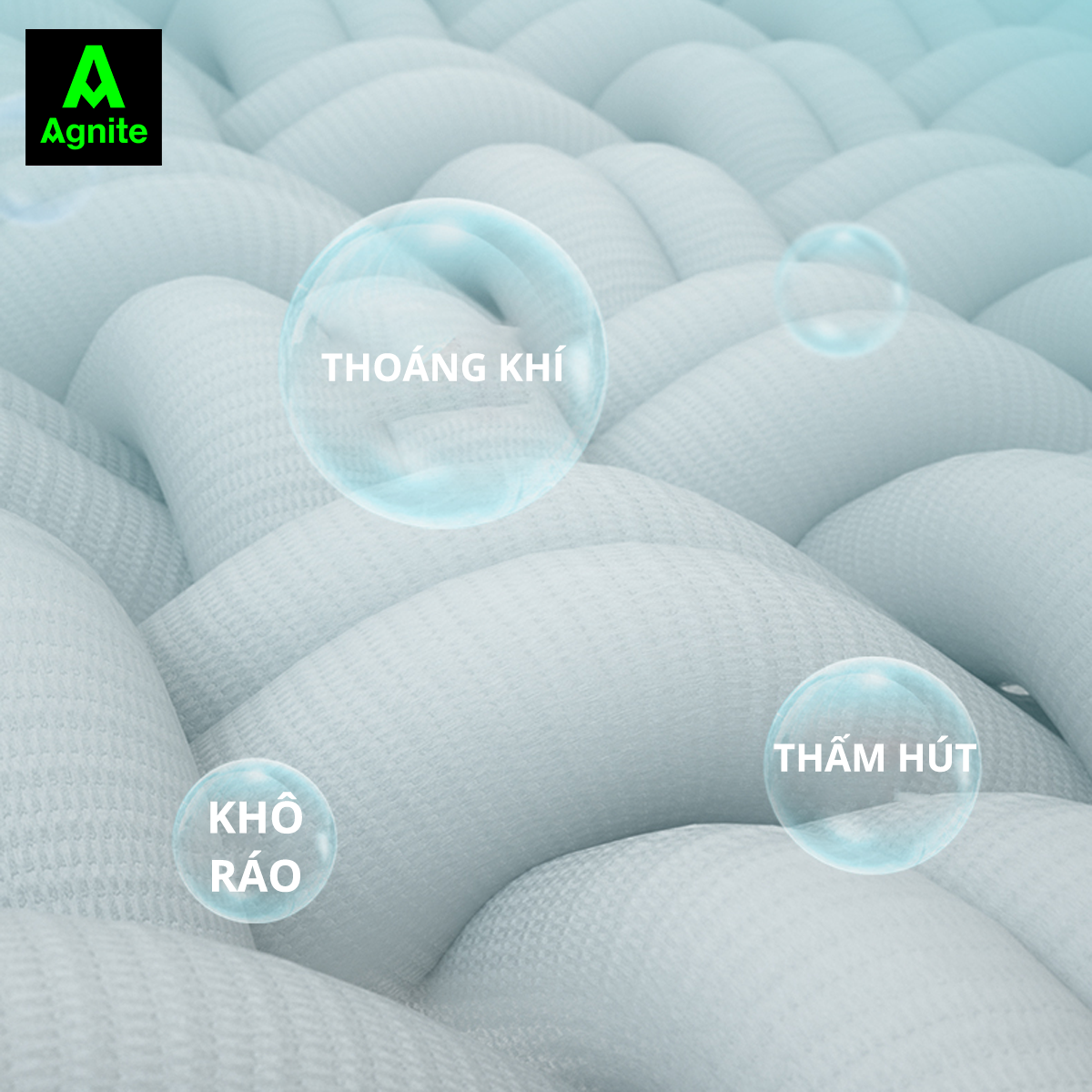 Miếng đệm đầu gối AGNITE chính hãng, bó gối bảo vệ khớp gối chơi thể thao, luyện tập bóng rổ mã FL104