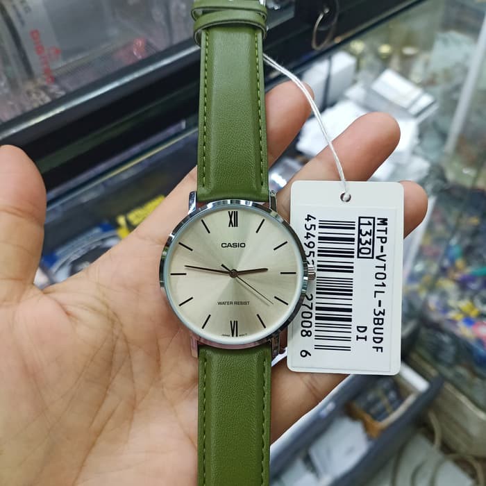 Đồng hồ nam Casio Anh Khuê MTP-VT01L-3BUDF