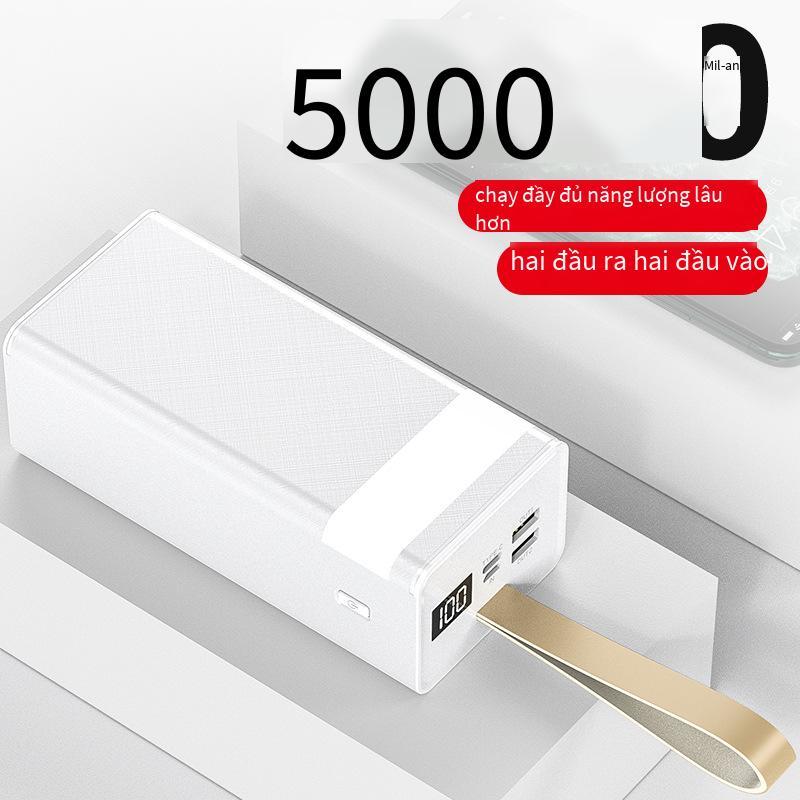 Đảm bảo chất lượng tại chỗ sạc dự phòng dung lượng siêu lớn 50000 mAh sạc nhanh điện thoại di động phát sóng trực tiếp ngoài trời tuổi thọ pin