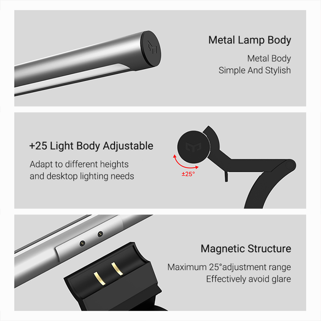 Đèn Treo Màn Hình Máy Tính Xiaomi Youpin Yeelight LibraCD Chất Lượng Cao Hàng nhập khẩu