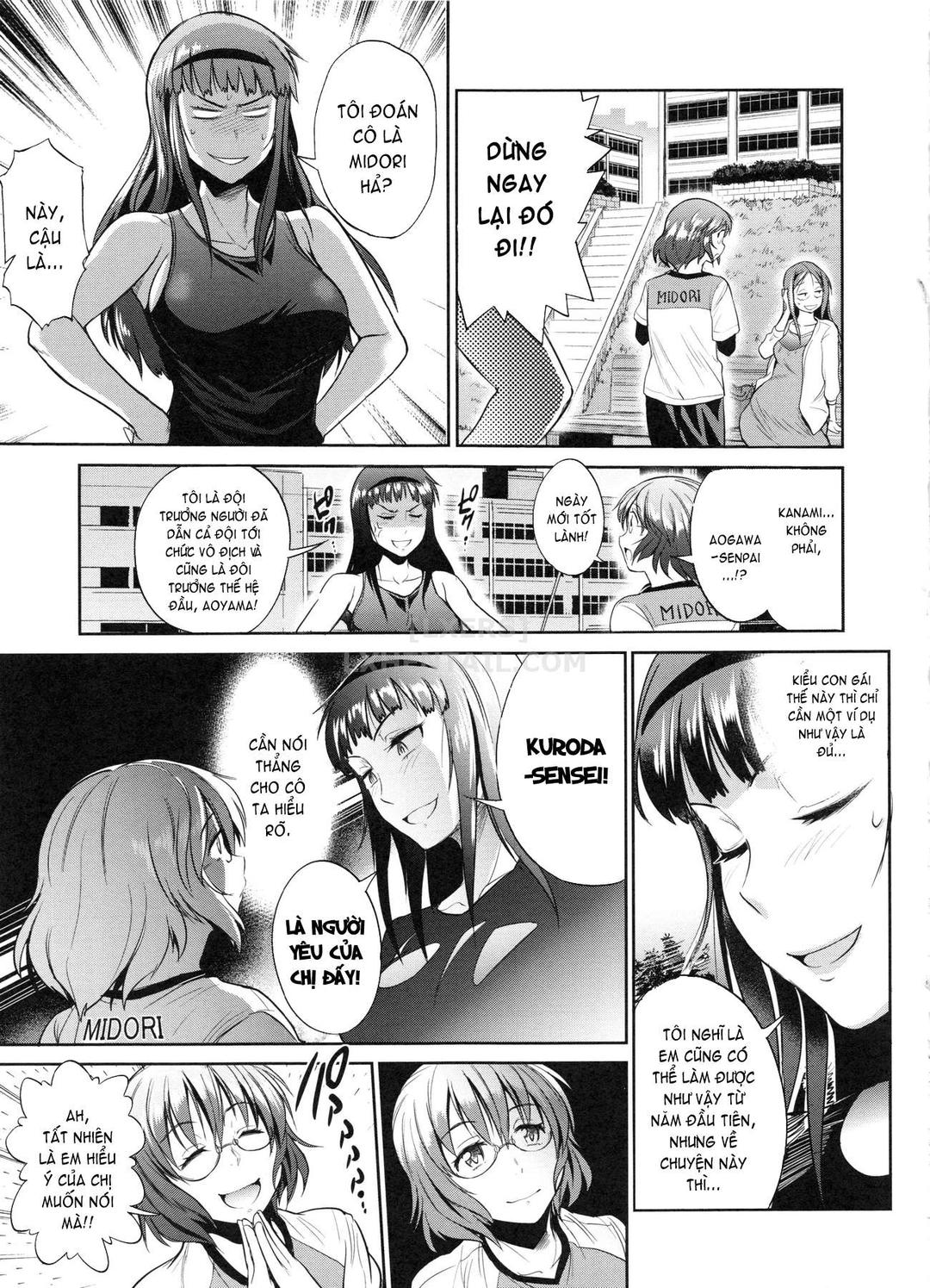 những cô nàng ở clb bóng vợt + sau 2 năm chapter 12 11