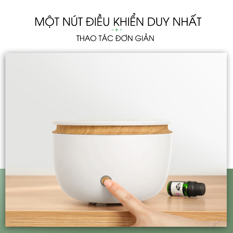 Máy Xông Tinh Dầu Kobi KB-28K Dùng Với Tinh Dầu Thiên Nhiên Giúp Khuếch Tán Tinh Dầu, Khử Mùi, Xông Phòng Hiệu Quả Tặng Kèm Tinh Dầu Cam Ngọt Kobi 10ML