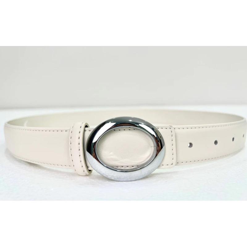 Thắt lưng bản nhỏ 3CM khoá đồng cao cấp unisex-B07