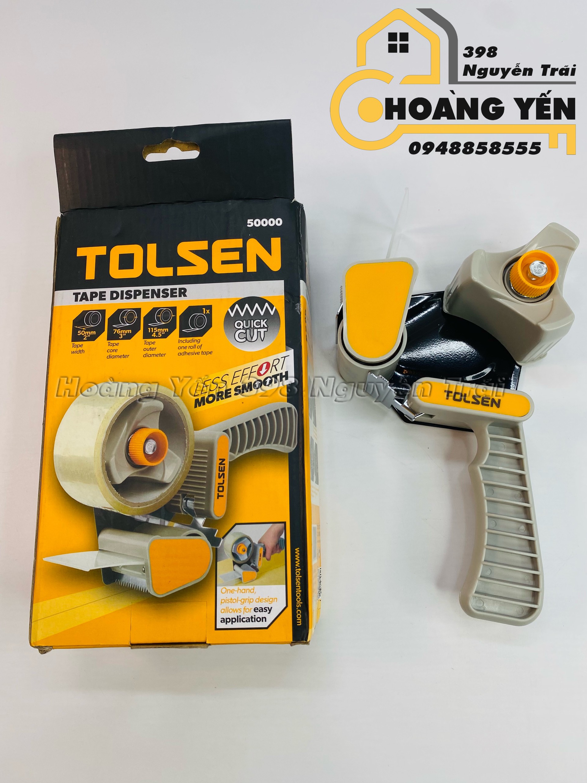 Bộ Dán Băng Keo 50mm Tolsen 50000