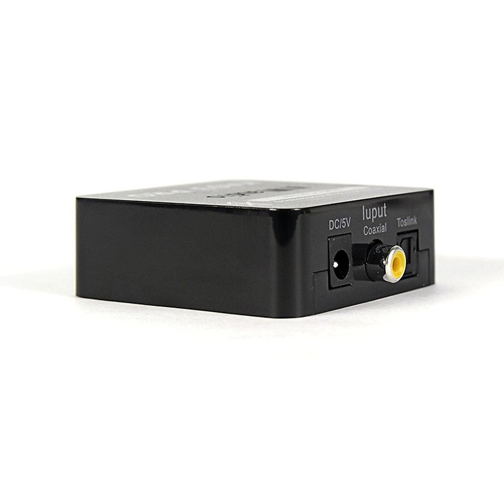 Bộ Chuyển Âm Thanh TV 4K Quang Optical Sang Audio AV Ra Amply + Cáp Optical (1m) Bộ Chuyển Quang Âm Thanh Bộ Chuyển Đổi Âm Thank DIGITAL Sang ANALOG Hàng Chính Hãng