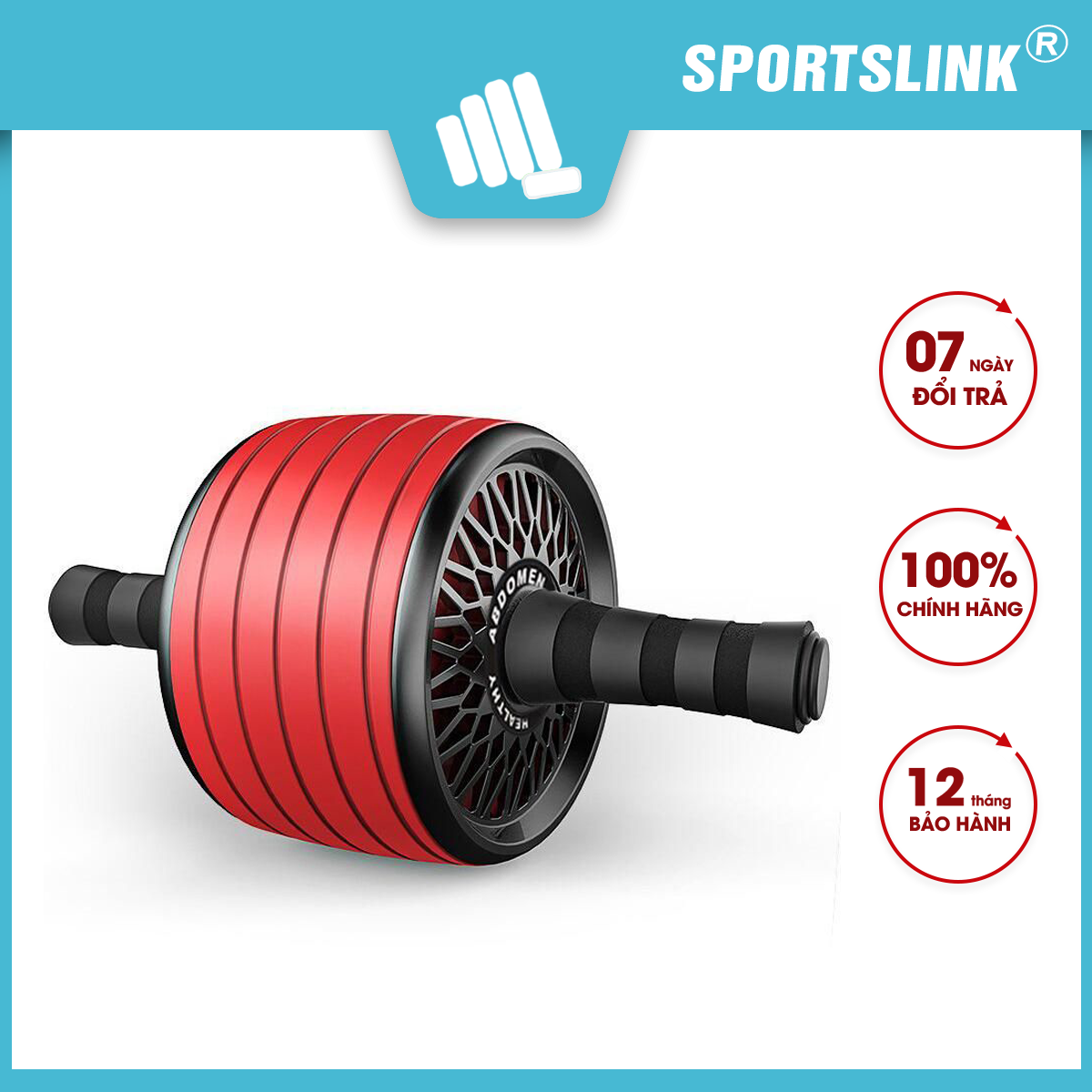 Con lăn tập bụng, tập lưng, tập vai chuyên nghiệp Sportslink SS-88