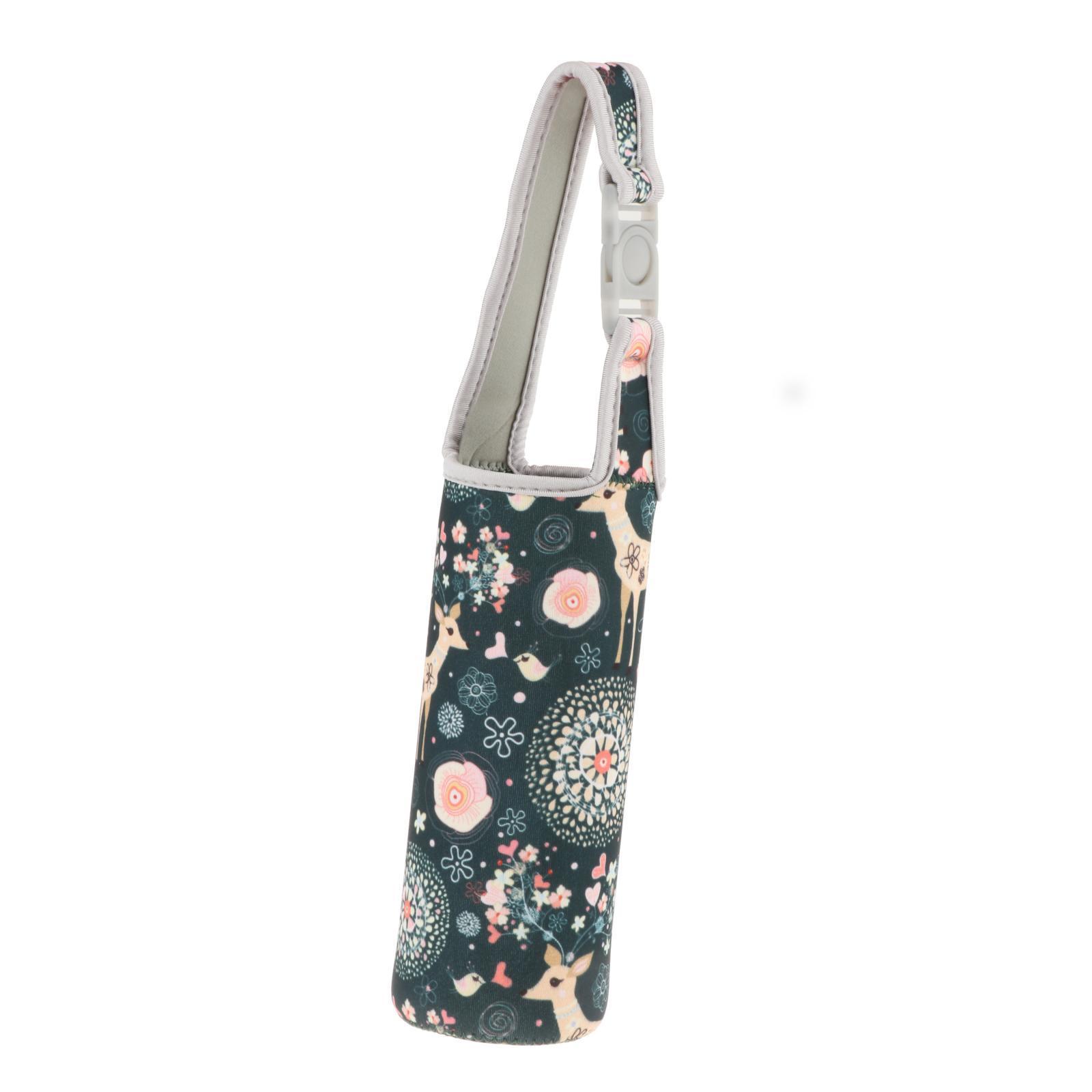 Water Bottle Sleeve Dustproof Bottle Cup Carrier Pouch for Gym Camping