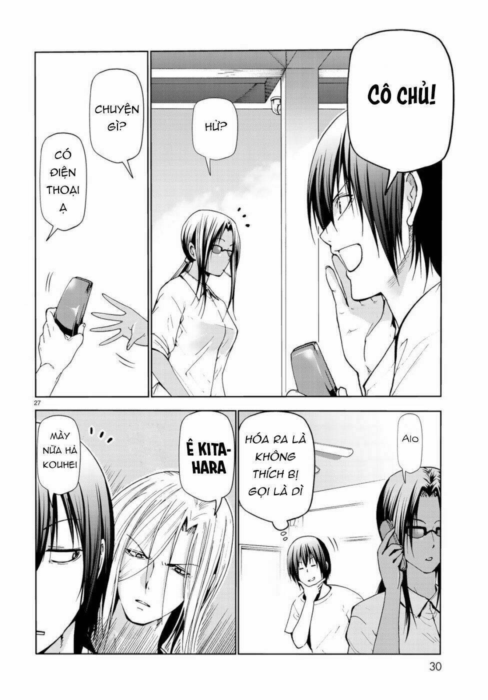 Cô Gái Thích Lặn - Grand Blue Chapter 54 - Trang 28