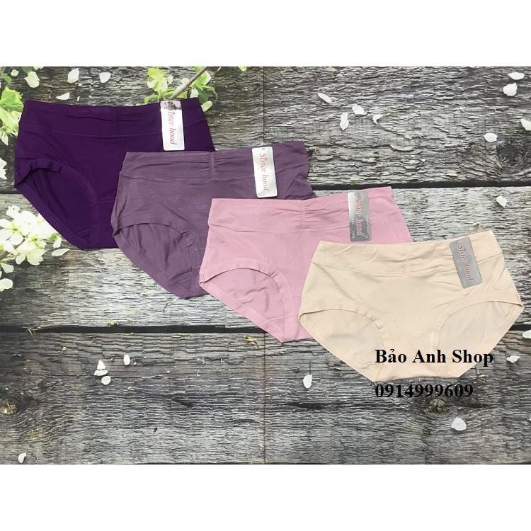 Quần lót cotton 4 chiều quần lót nữ ôm bụng không đường viền